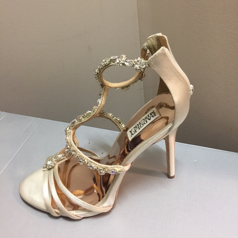 Badgley Mischka Thelma heels box and dust bag
